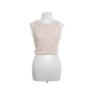 Haut (Rose, Argent) de Lace & Beads Polyester
