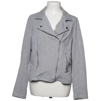 Bikerjacke (Grau) von Woman by Tchibo Baumwolle, Elasthan, Polyester