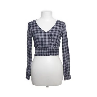 Crop top (Blue, Multicolored) from Hollister California Viscose