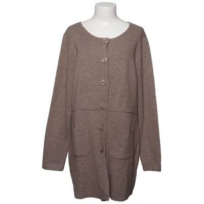 Cardigan (Beige, Bruin) van Apanage Collection Kasjmier, Wol