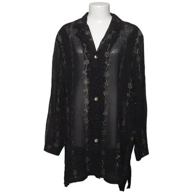 Blouse (Noir, Or) de Thea Plus Viscose