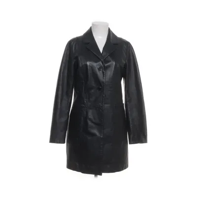 Leather coat (Black) from Linea Pelle