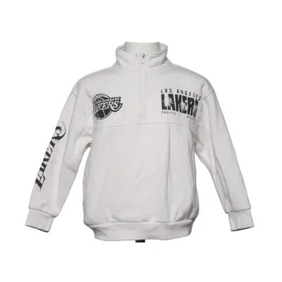 Sweatshirt (Wit) van NBA Katoen, Polyester