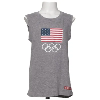 Tanktop (Grijs) van Team Apparel Katoen, Polyester, Viscose