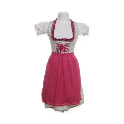Dirndl (Beige, Pink, Multicolored) from Golden-Trachten