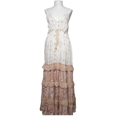 Maxi dress (White, Beige, Multicolored) from Siya Viscose