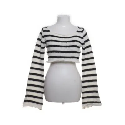 Tröja (Vit, Svart) från Romwe Polyester