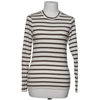 Long sleeve T-shirt (White, Brown) from Stylein Elastane, Viscose