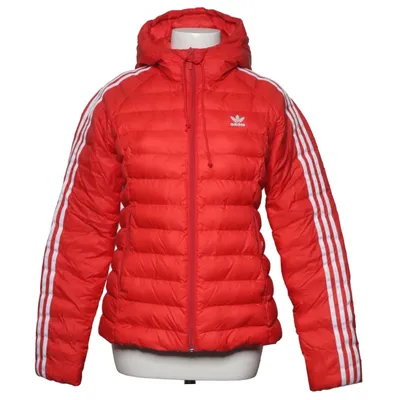 Vinterjakke (Rød, Hvid) fra Adidas Originals Polyamid, Genanvendt polyester