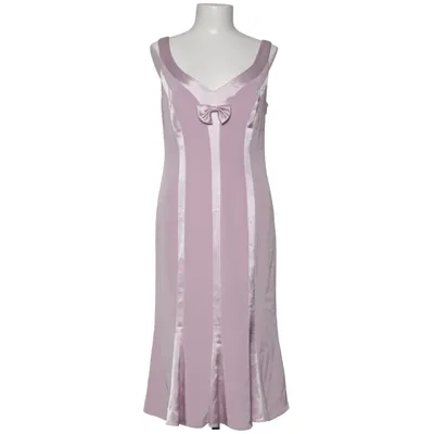 Robe de cocktail (Rose) de Frank Usher Acétate, Polyester