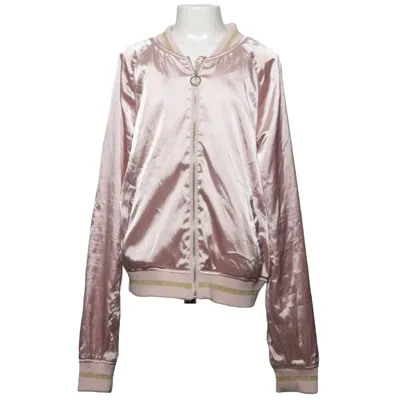 Bomberjack (Roze, Meerkleurig) van H&M x Angela McKay Elastaan, Polyester