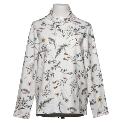 Sweatshirt (Wit, Meerkleurig) van Walbusch Katoen, Elastaan