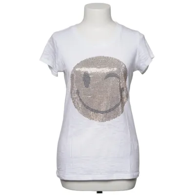 T-shirt (Hvid, Flerfarvet) fra Blue Blue Bomuld, Polyester