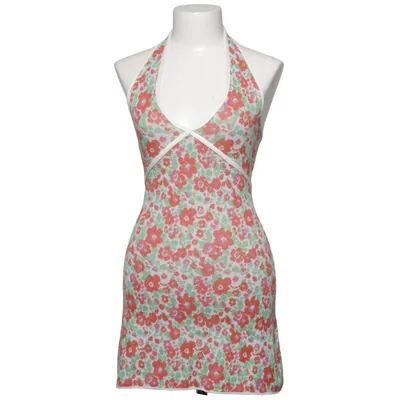 Halterneck dress (Red, Green, Pink) from Zara