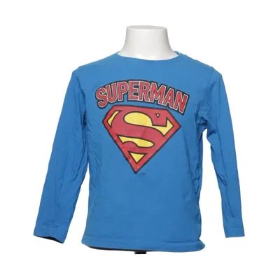 Lange mouwen shirt (Blauw) van Superman Katoen