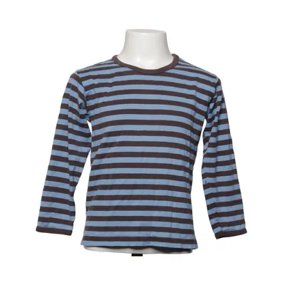 Long sleeve T-shirt (Blue, Brown) from Marimekko