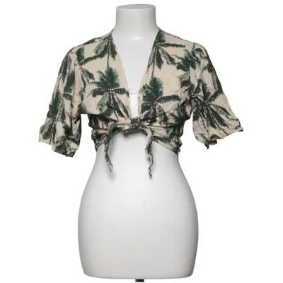 Slå-om top (Beige, Grøn, Sort) fra Stay Viscose