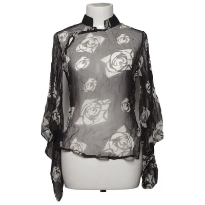 Blus (Svart, Grå) från Kate Moss x Topshop Viskos