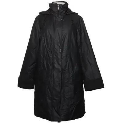 Manteau (Noir) de Junge Coton, Élasthane, Polyester, Viscose
