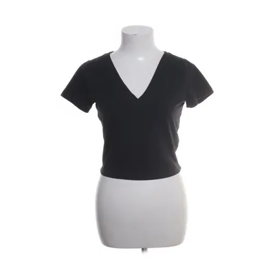 Crop top (Svart) från Hollister Polyester, Elastan