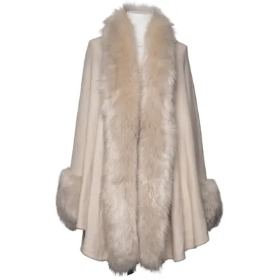 Cape (Beige) from Ego Acrylic, Faux fur