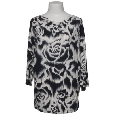 Haut (Noir, Blanc) de Luxzuz Élasthane, Viscose
