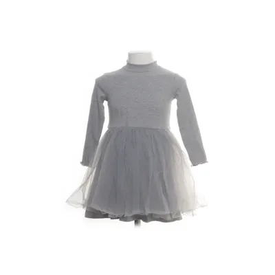 Dress (Gray) from Mango Kids Cotton, Elastane, Polyester