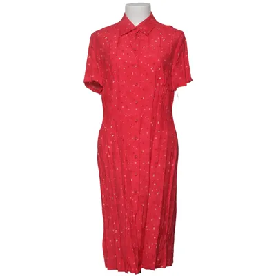 Shirt dress (Red, Multicolored) from Cappuccini by Desam Viscose