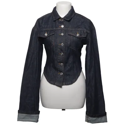 Spijkerjas (Asymmetric Hem Short Denim Jacket) van NA-KD Katoen