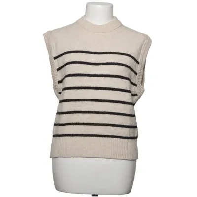 Slipover (Beige, Black) from Massimo Dutti Acrylic, Cashmere, Elastane, Wool