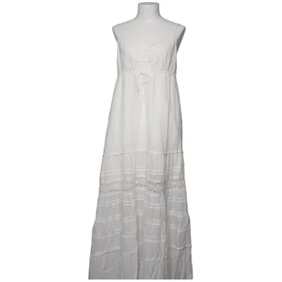 Maxi dress (White) from H&M Conscious Collection Organic cotton