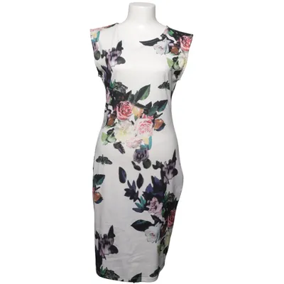 Dress (White, Multicolored) from Merci Mademoiselle Elastane, Polyester