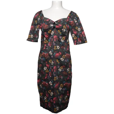 Jurk (Zwart, Meerkleurig) van Collectif Vintage