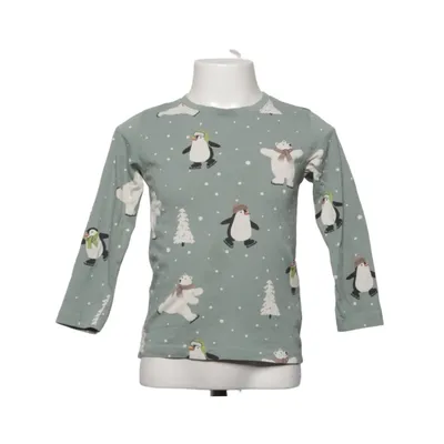 Lange mouwen shirt (Groen, Wit) van Lindex Katoen
