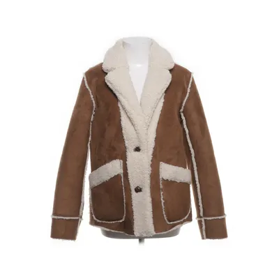 Shearlingjakke (Brun, Hvid) fra Sissy-Boy Polyester