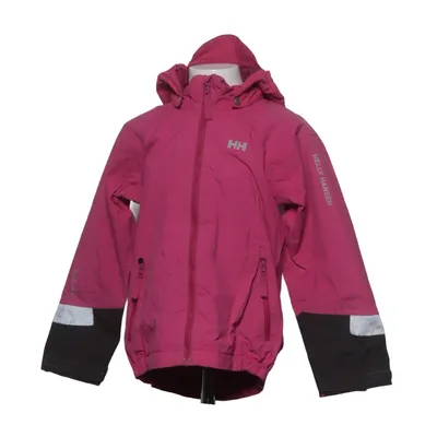 Allvädersjacka (Rosa, Svart) från Helly Hansen Kids Polyamid, Polyester, Polyuretan