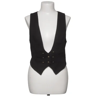 Gilet de costume (Noir) de Topshop Coton, Élasthane, Polyester