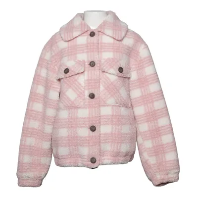 Skjortejakke (Pink, Hvid) fra Outerwear by Name It Polyester