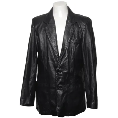 Jacket (Black) from Chia Leather, Polyamide