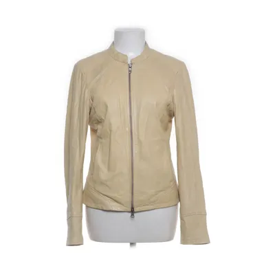 Leather jacket (Beige) from CKN of Scandinavia Polyester, Leather