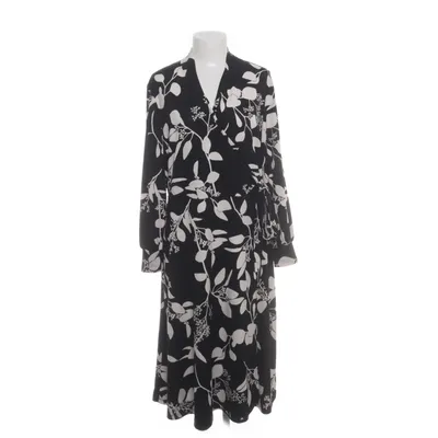 Slå-om-kjole (Sort, Flerfarvet) fra H&M Modern Classic Elastan, Polyester