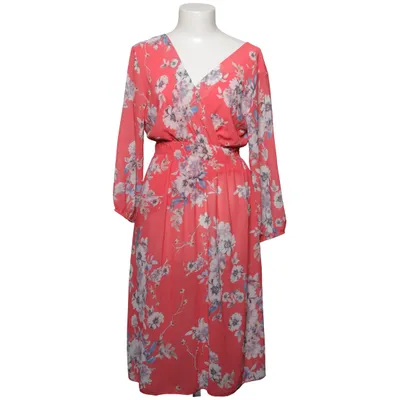 Klänning (Röd, Flerfärgad) från Mazing Polyester, Viskos