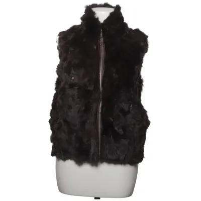 Bont gilet (Bruin) van Yu & Me Konijnenbont