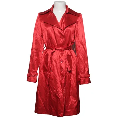 Trenchcoat (Rood) van Fervente Polyester