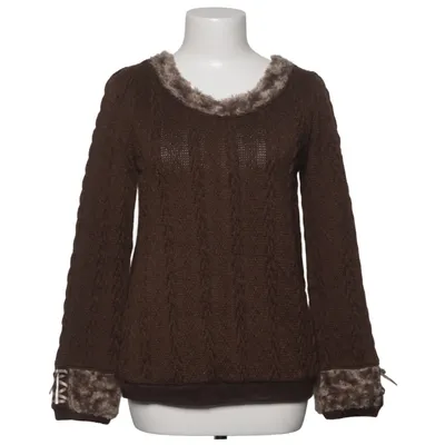 Pull-over (Marron) de Axes Femme Élasthane, Polyamide, Polyester