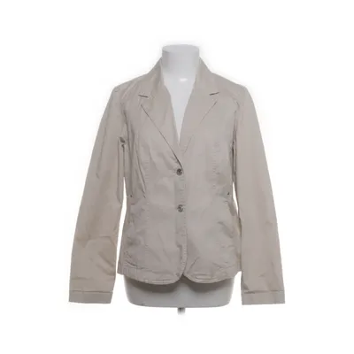 Blazer (Beige) van Brandtex Copenhagen Katoen, Elastaan