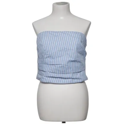 Tubtopp (Blå, Vit) från H&M Bomull, Polyester