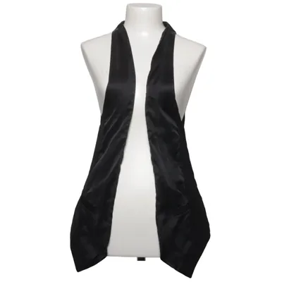 Kostuumgilet (Zwart) van Henrik Vibskov Zijde, Wol