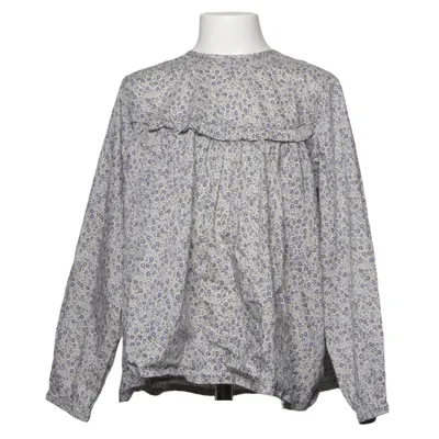 Blouse (Blue, White) from Christina Rohde Cotton