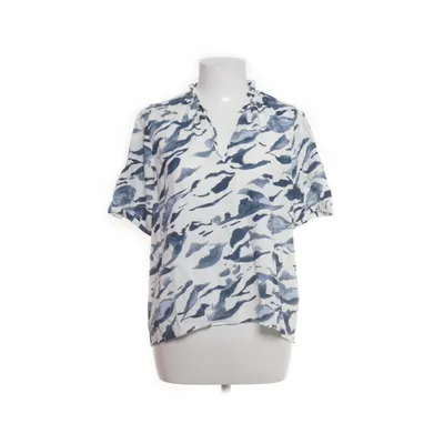 Top (Blå, Hvid) fra The Shirt Factory Viscose